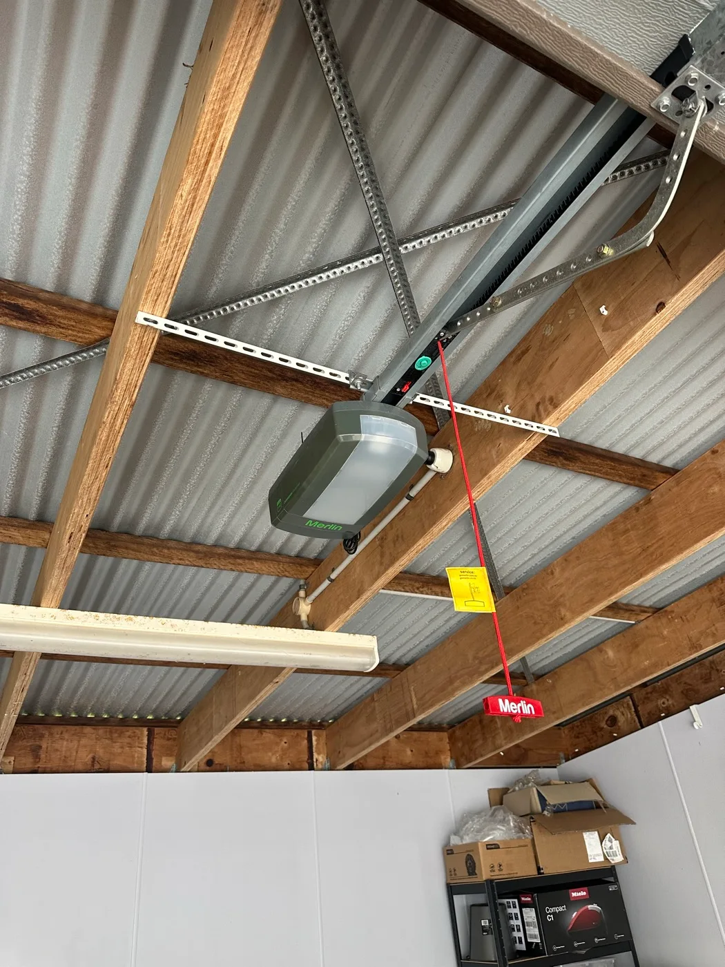 Motor installation — garage door repairs in Bilinga